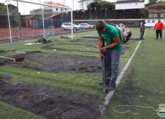 Câmara de São Roque colabora na melhoria do Campo de Jogos do Vitória Futebol Clube