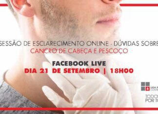 Liga Contra Cancro promove webinar sobre cancro da cabeça e pescoço DR/LPCC