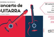 Concerto de guitarra clássica, por Victor Castro DR