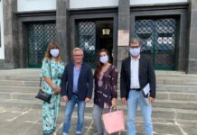O Partido Aliança Açores formalizou a entrega da sua lista de candidatos pelo círculo eleitoral da Ilha Terceira, a qual é encabeçada pelo seu líder regional, Paulo Silva. DR/ALIANÇA