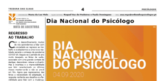Página Mensal da Delegação Regional da Ordem dos Psicólogos Portugueses TI
