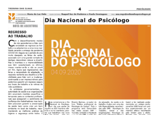 Página Mensal da Delegação Regional da Ordem dos Psicólogos Portugueses TI