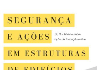 LREC disponibiliza nova formação online sobre Segurança e Ações em Estruturas de Edifícios segundo os Eurocódigos DR/GACS