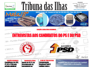 Capa da edição n.º 949 de 23 de outubro 2020 TI