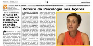 Psicólogos nos Açores