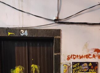 Sede regional do Chega Açores vandalizada DR/CHEGA