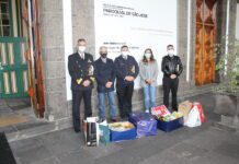 Marinha participa em campanha solidária de natal em ponta delgada DR/Marinha