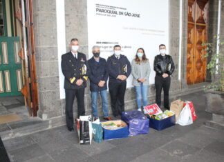 Marinha participa em campanha solidária de natal em ponta delgada DR/Marinha