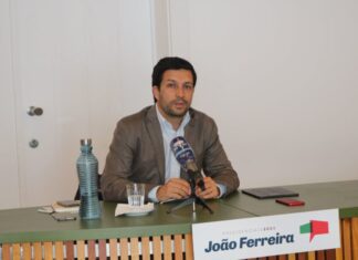 Candidato às Presidenciais de janeiro próximo esteve no Faial – João Ferreira quer ajudar a abrir “um horizonte de esperança na vida da região e do país” DR
