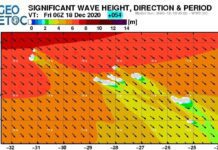 A Marinha e a Autoridade Marítima Nacional alertam para o agravamento da agitação marítima nos Açores a partir de amanhã DR/MARINHA