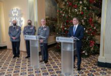 Presidente do Governo reconhece papel do Exército na proteção dos açorianos DR/GACS