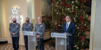 Presidente do Governo reconhece papel do Exército na proteção dos açorianos DR/GACS