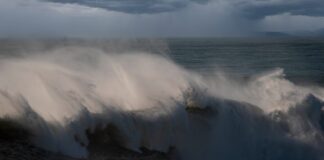 A Marinha e a Autoridade Marítima Nacional alertam para o agravamento da agitação marítima nos Açores DR/Marinha Portuguesa