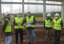 Carlos Ferreira visitou obra do novo quartel da AHBVF DR/PSD-Faial