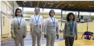 2ª Prova local de esgrima contou com 18 atiradores DR/CEF