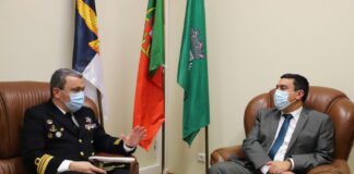 Capitão do Porto da Horta apresenta cumprimentos de despedida ao presidente da Câmara Municipal de São Roque do Pico DR/CMSRP