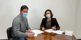 Assinatura do contrato para a empreitada de remodelação de interiores da futura delegação da Ordem dos Engenheiros na Ilha Terceira DR/OE