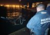 Viatura com quatro ocupantes cai acidentalmente ao mar junto ao cais de pesca do porto da Horta DR/Marinha Portuguesa