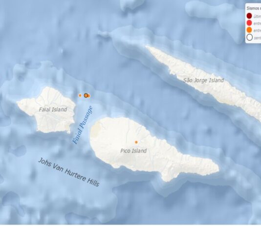 Sismo de magnitude 5.4 na escala de Richter sentido nas ilhas do Faial, Pico, São Jorge e Terceira