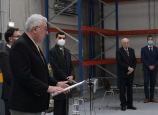 Vice-Presidente do Governo destaca importância estratégica do Terminal de Cargas da Aerogare Civil das Lajes DR/GACS