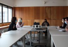 Ana Luís e Tiago Branco reúnem com escolas do Faial para acompanhar ensino em contexto de pandemia DR