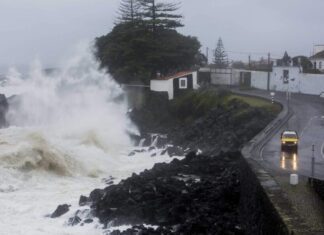 MAU TEMPO – Proteção Civil identifica 12 ocorrências nos Açores DR