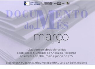 Direção Regional da Cultura promove a iniciativa “Documento do Mês” DR