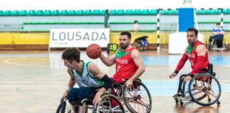 Basquetebol em Cadeira de Rodas- Sílvio Nogueira no estágio da Seleção A DR/CV
