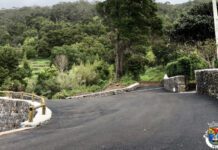 Conclusão dos Trabalhos na Canada da Bica/ Urzelina DR