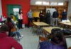 Cristina Calisto Apela ao Voto no Orçamento Participativo Jovem Junto Dos Alunos da Lagoa DR