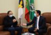 Mark Silveira recebeu Secretário Regional do Mar e Pescas DR/CMSRP