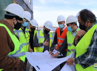 Mark Silveira visitou obras da incubadora de empresas DR/CMSRP