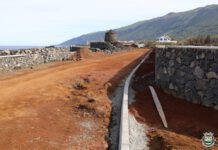 Presidente da Câmara de São Roque do Pico Visitou Obras da Avenida do Moinho DR
