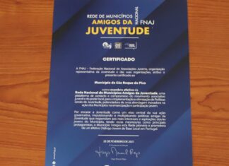 São Roque do Pico recebe certificado da Rede Nacional de Municípios Amigos da Juventude DR/CMSRP