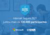 Sessões online assinalaram o mês da Internet Segura – Iniciativa da Microsoft e da GNR juntou mais de 130 mil participantes DR