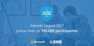 Sessões online assinalaram o mês da Internet Segura – Iniciativa da Microsoft e da GNR juntou mais de 130 mil participantes DR