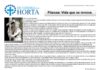 OUVIDORIA DA HORTA Página da responsabilidade da Ouvidoria da Horta