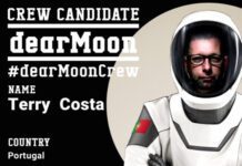 Um passo mais perto da Lua para Terry Costa DR