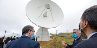 Presidente do Governo valoriza antena do teleporto de Santa Maria e oportunidades de futuro para a ilha DR/GACS