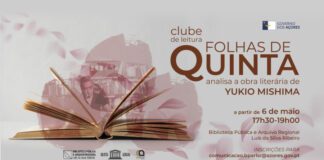 Governo dos Açores promove dinamização do Clube de Leitura “Folhas de Quinta” dedicada à obra de Yukio Mishima DR/GACS