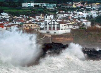 Depressão Lola nos Açores DR