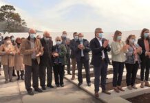 Inauguração das obras de requalificação e ampliação do cemitério da urzelina DR/CMV