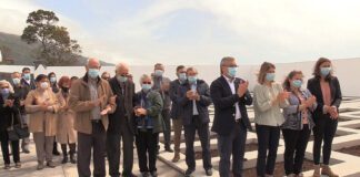 Inauguração das obras de requalificação e ampliação do cemitério da urzelina DR/CMV