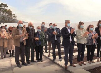 Inauguração das obras de requalificação e ampliação do cemitério da urzelina DR/CMV