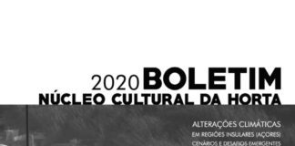 Livros- Editado Boletim do Núcleo Cultural da Horta 2020 DR
