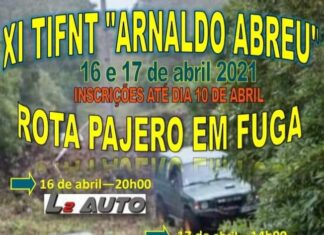“Rota Pajero em Fuga” junta 27 jipes para prova de TT de homenagem a Arnaldo Abreu DR