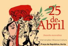 Dia 25 de abril – Flores no cano de armas