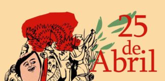 Dia 25 de abril – Flores no cano de armas