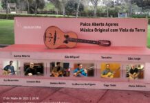“Palco Aberto Açores” decorre a 17 de Maio com a participação de 6 músicos, de 4 Ilhas dos Açores. DR/Viola da Terra