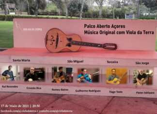 “Palco Aberto Açores” decorre a 17 de Maio com a participação de 6 músicos, de 4 Ilhas dos Açores. DR/Viola da Terra
